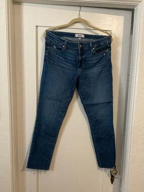 Paige Denim Women's Mid Rise Brigitte Raw Hem Cuff Jeana 28 (like new)
